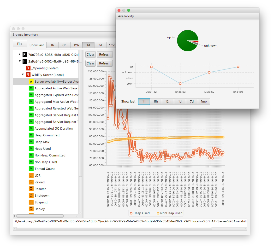 HawkFX main screen