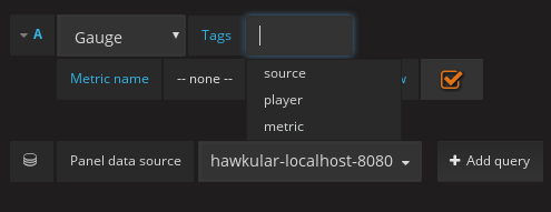 Selecting tag key