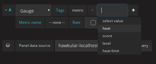 Selecting tag value
